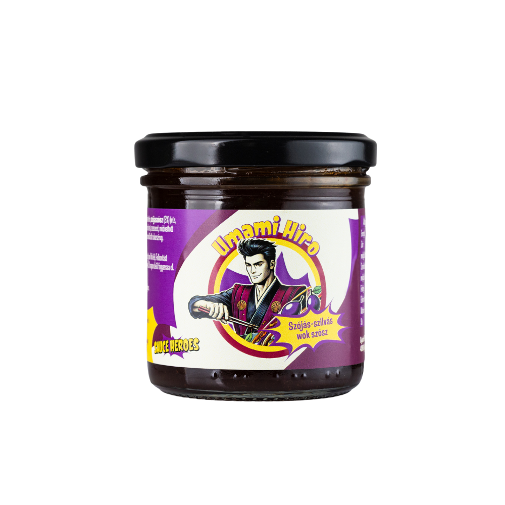 Sauce Heroes Umami Hiro Sojasoße-Pflaumen-Woksauce 170 g