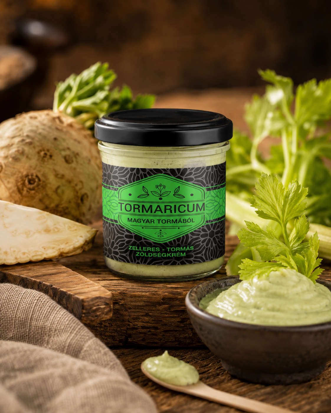 Tormaricum Sellerie-Meerrettich-Gemüsecreme 150 g – Bild 2
