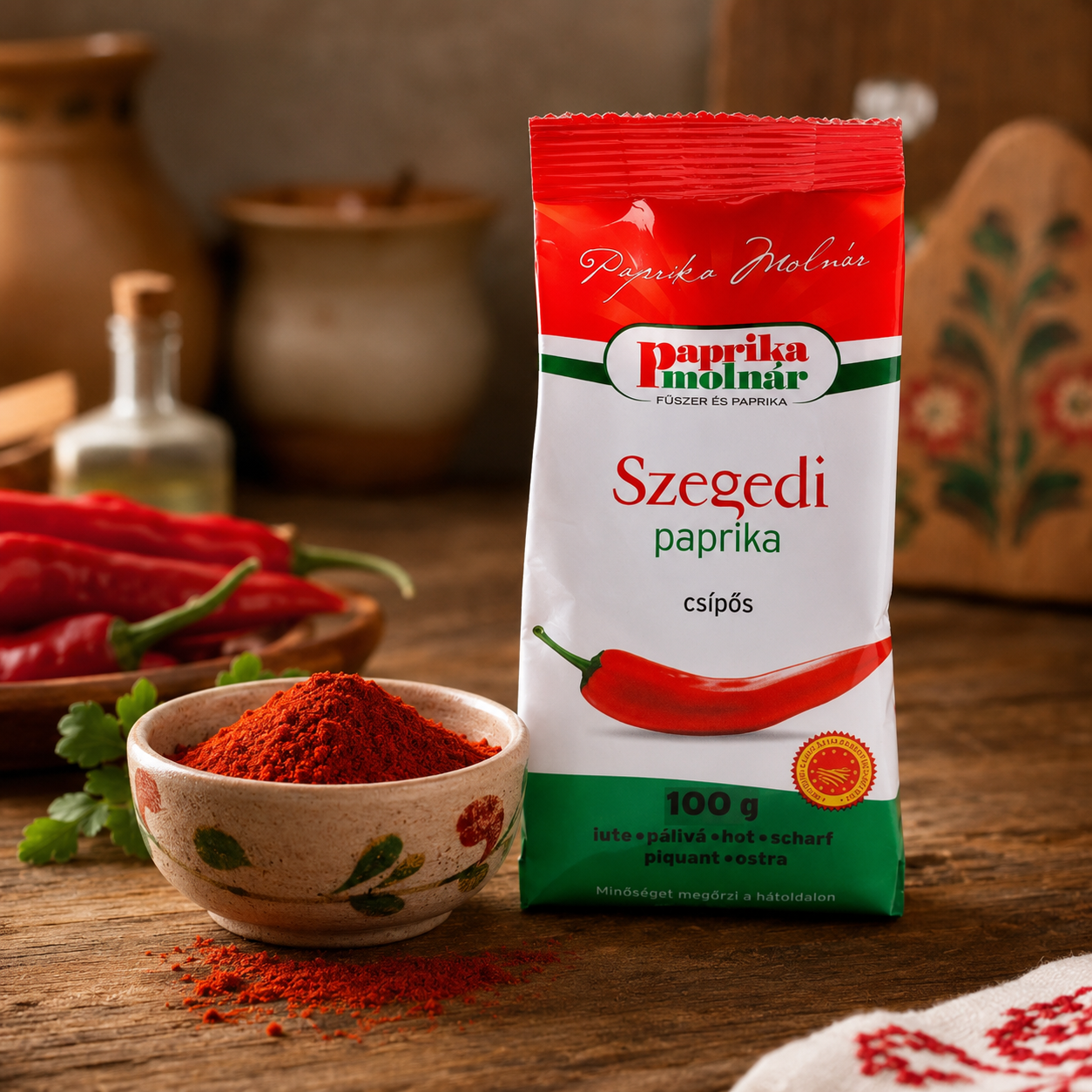 Szegedi Paprika scharf 100 g – Bild 2