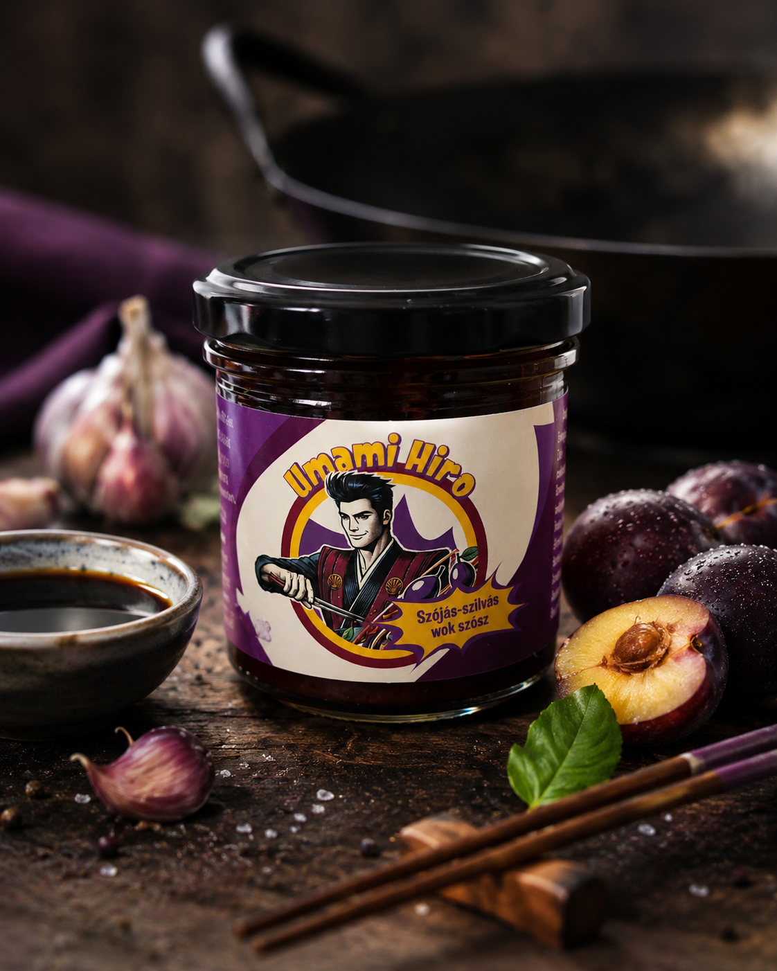 Sauce Heroes Umami Hiro Sojasoße-Pflaumen-Woksauce 170 g – Bild 2