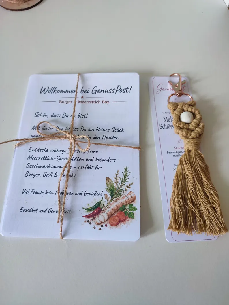 Burger & Meerrettich Geschenkbox – ungarische Saucen & Feinkost – Bild 3