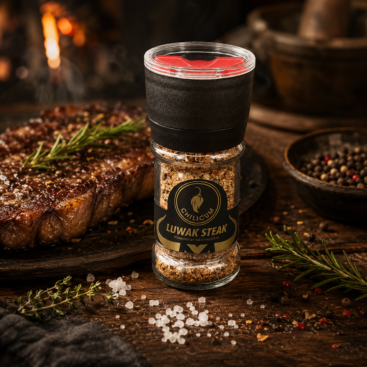 Chilicum Luwak Steak Gewürzmühle 40 g – Bild 2